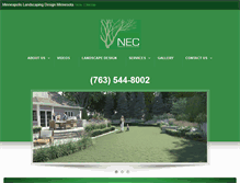 Tablet Screenshot of naturalenvironmentscorp.com